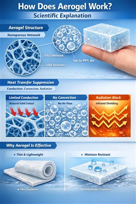 Comment fonctionne l’aérogel ? Explication scientifique
